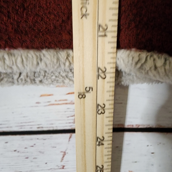 Kuhl "Alfpaca" Women's Maroon & Ivory Hoodie Full Zip Jacket...size Small - Picture 9 of 10